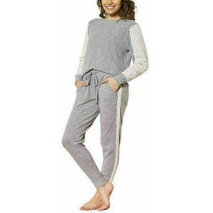 Flora Nikrooz Women 2 Piece Long Sleeve Lounge Set